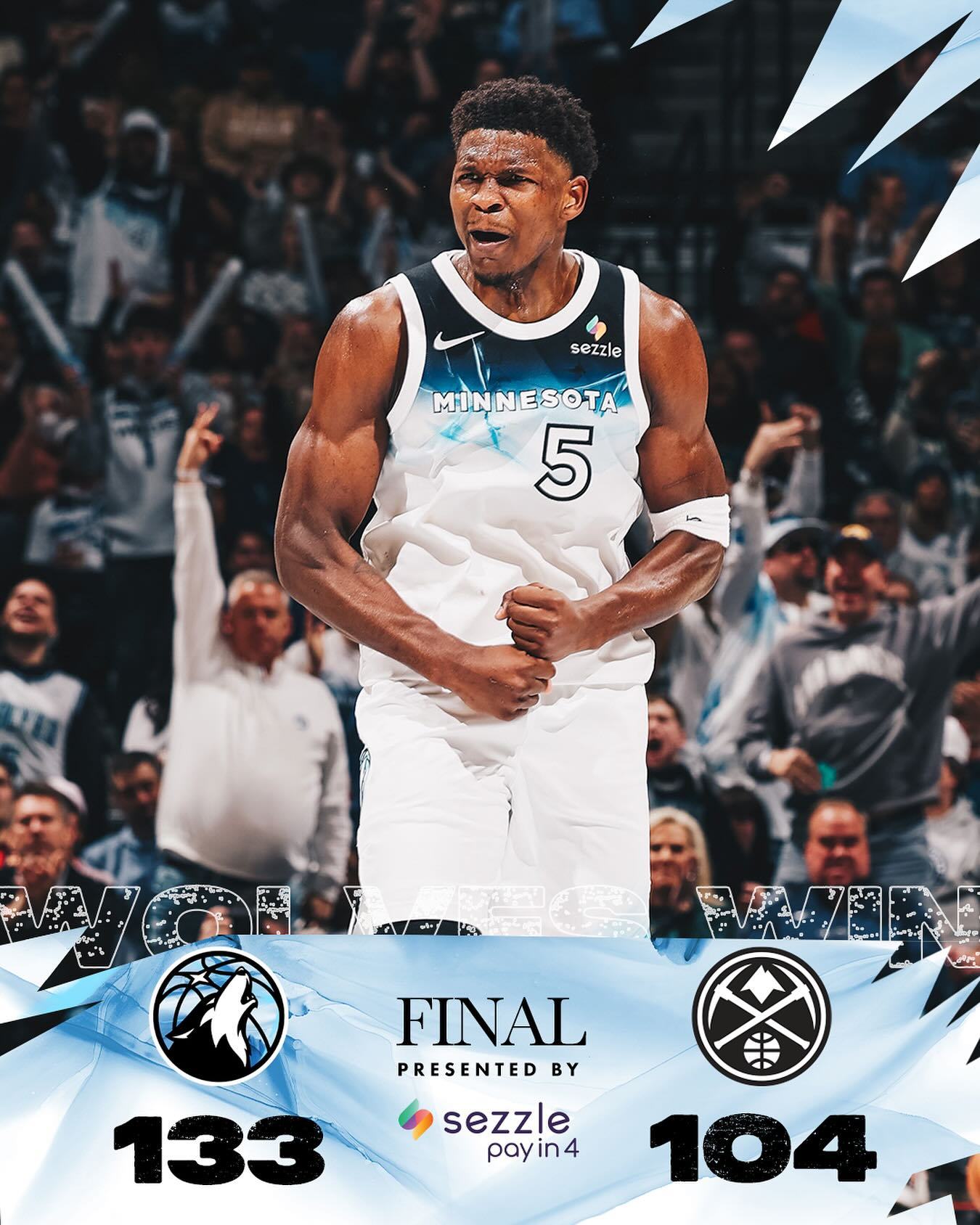 关于森林狼战胜开拓者,取得胜利势头的信息 关于森林狼战胜开拓者,取得胜利势头的信息