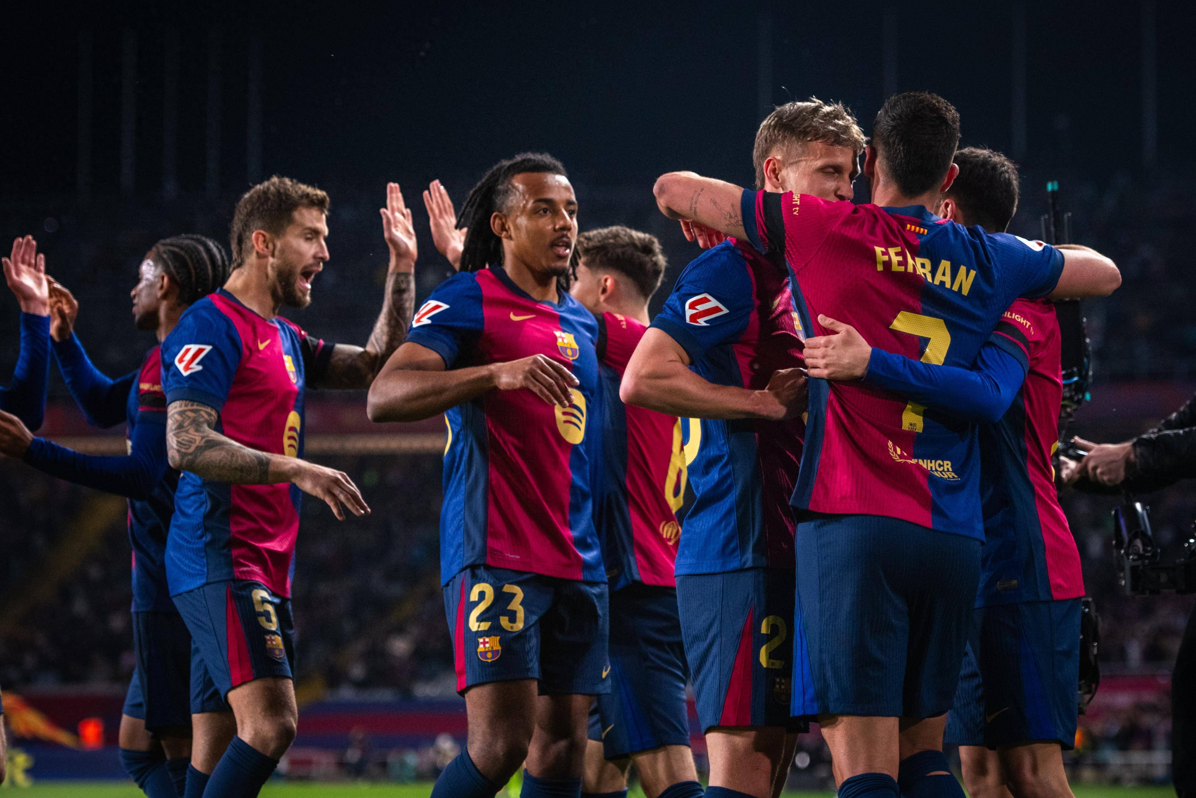 巴萨球员展现出色团队配合，实现连场胜利的简单介绍